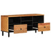 Dulap TV, 100x33x46 cm, lemn masiv de acacia - WALTI WALTI