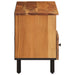 Dulap TV, 100x33x46 cm, lemn masiv de acacia - WALTI WALTI