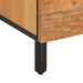 Dulap TV, 100x33x46 cm, lemn masiv de acacia - WALTI WALTI