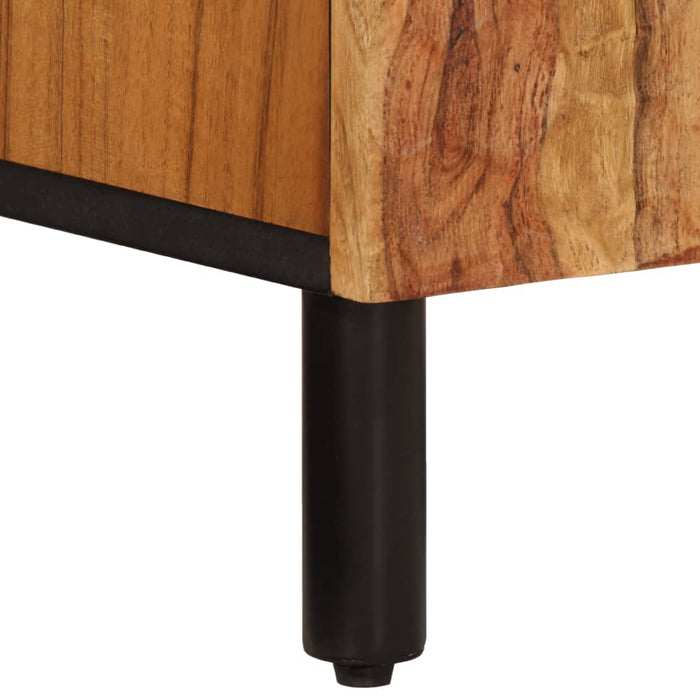 Dulap pentru chiuveta de baie, 62x33x58cm, lemn masiv de acacia WALTI
