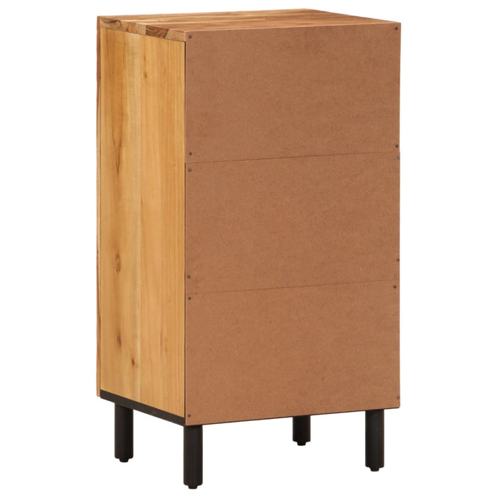 Dulap lateral, 40x33x75 cm, lemn masiv de acacia - WALTI WALTI