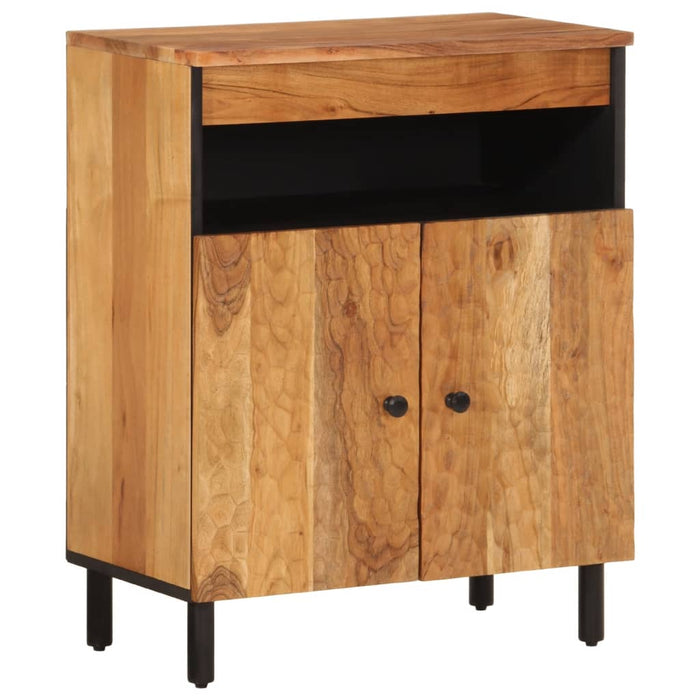 Dulap lateral, 60x33x75 cm, lemn masiv de acacia WALTI