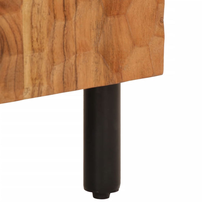 Dulap lateral, 60x33x75 cm, lemn masiv de acacia WALTI