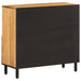 Dulap lateral, 80x33x75 cm, lemn masiv de acacia - WALTI WALTI