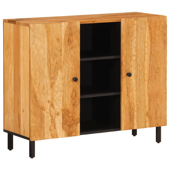 Dulap lateral, 90x33x75 cm, lemn masiv de acacia WALTI