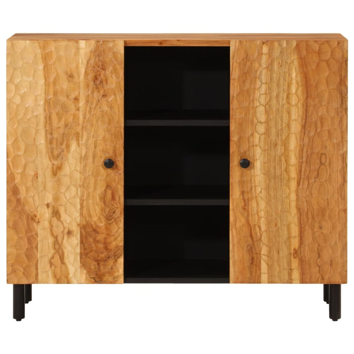 Dulap lateral, 90x33x75 cm, lemn masiv de acacia WALTI
