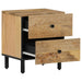 Noptiere, 2 buc., 40x33x46 cm, lemn masiv de acacia - WALTI WALTI