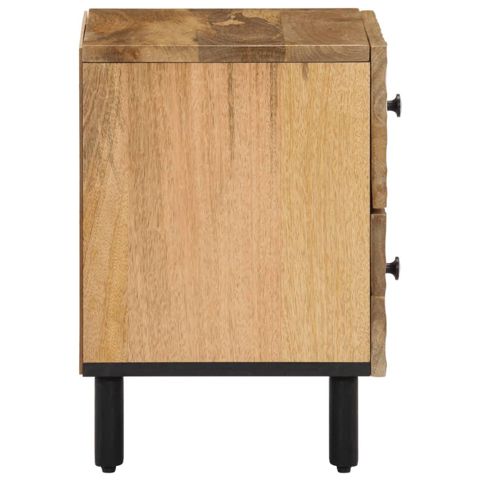 Noptiere, 2 buc., 40x33x46 cm, lemn masiv de acacia - WALTI WALTI