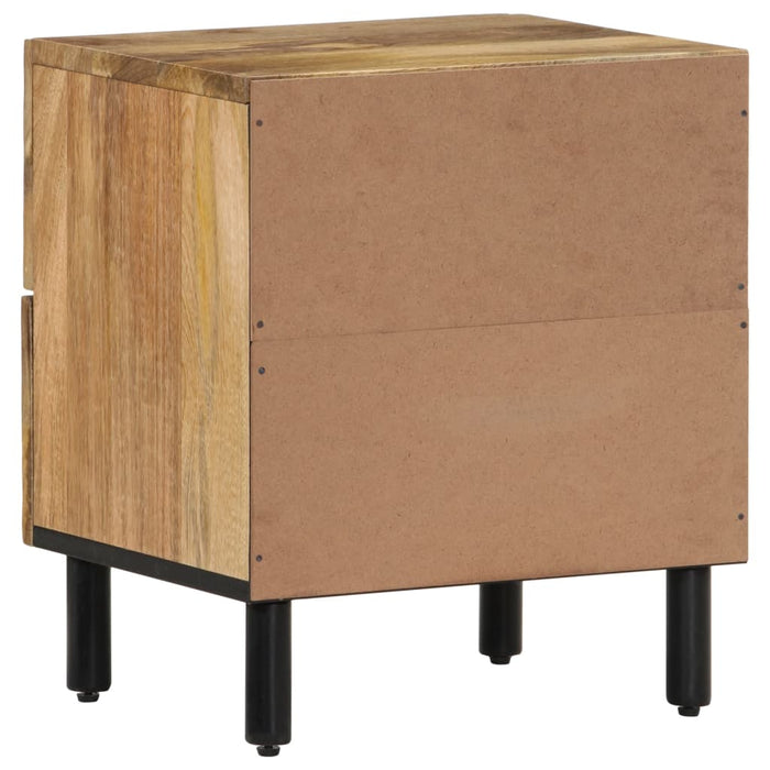 Noptiere, 2 buc., 40x33x46 cm, lemn masiv de acacia - WALTI WALTI