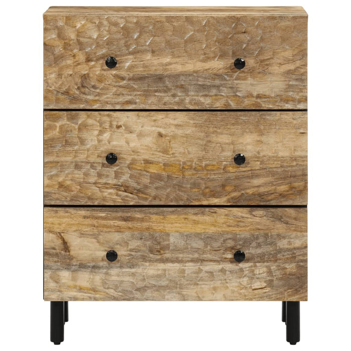 Dulap lateral, 60x33x75 cm, lemn masiv de mango WALTI
