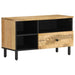 Dulap TV, 80x33x46 cm, lemn masiv de mango - WALTI WALTI