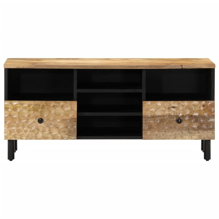 Comodă TV, 100x33x46 cm, lemn masiv de mango - WALTI WALTI