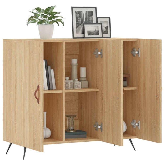 Dulap, stejar sonoma, 90x34x80 cm, lemn compozit - WALTI WALTI