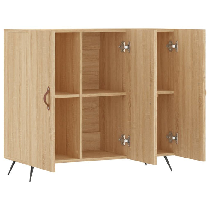 Dulap, stejar sonoma, 90x34x80 cm, lemn compozit - WALTI WALTI
