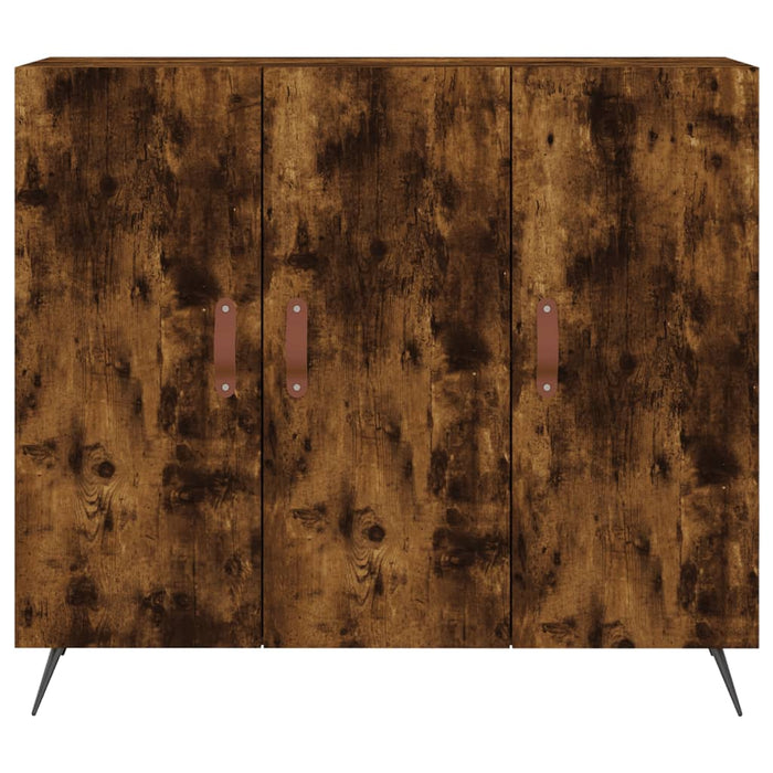 Dulap, stejar fumuriu, 90x34x80 cm, lemn compozit WALTI
