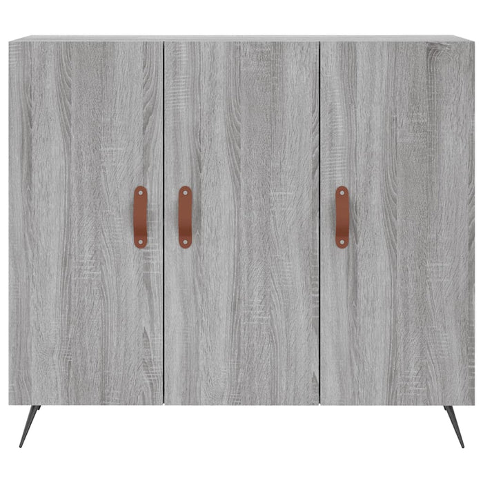 Dulap, gri sonoma, 90x34x80 cm, lemn compozit WALTI