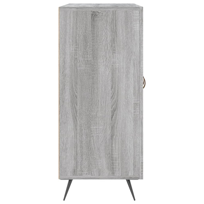 Dulap, gri sonoma, 90x34x80 cm, lemn compozit WALTI