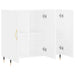 Dulap, alb, 90x34x80 cm, lemn compozit - WALTI WALTI