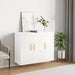 Dulap, alb, 90x34x80 cm, lemn compozit - WALTI WALTI
