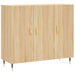 Dulap, stejar sonoma, 90x34x80 cm, lemn compozit - WALTI WALTI