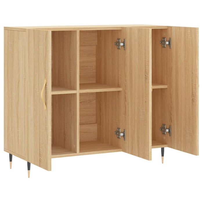 Dulap, stejar sonoma, 90x34x80 cm, lemn compozit - WALTI WALTI