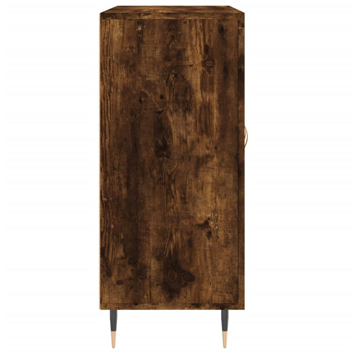 Dulap, stejar fumuriu, 90x34x80 cm, lemn compozit WALTI