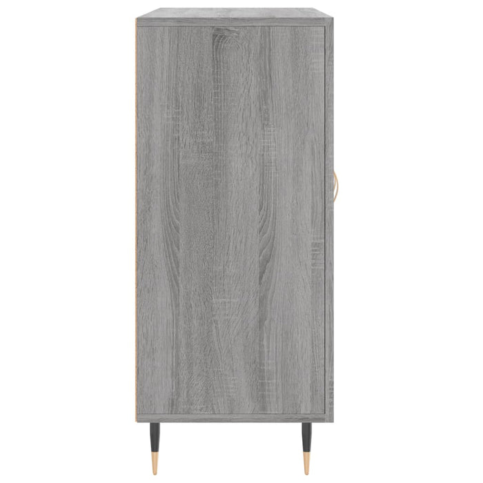 Dulap, gri sonoma, 90x34x80 cm, lemn compozit WALTI