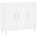 Dulap, alb, 90x34x80 cm, lemn compozit - WALTI WALTI