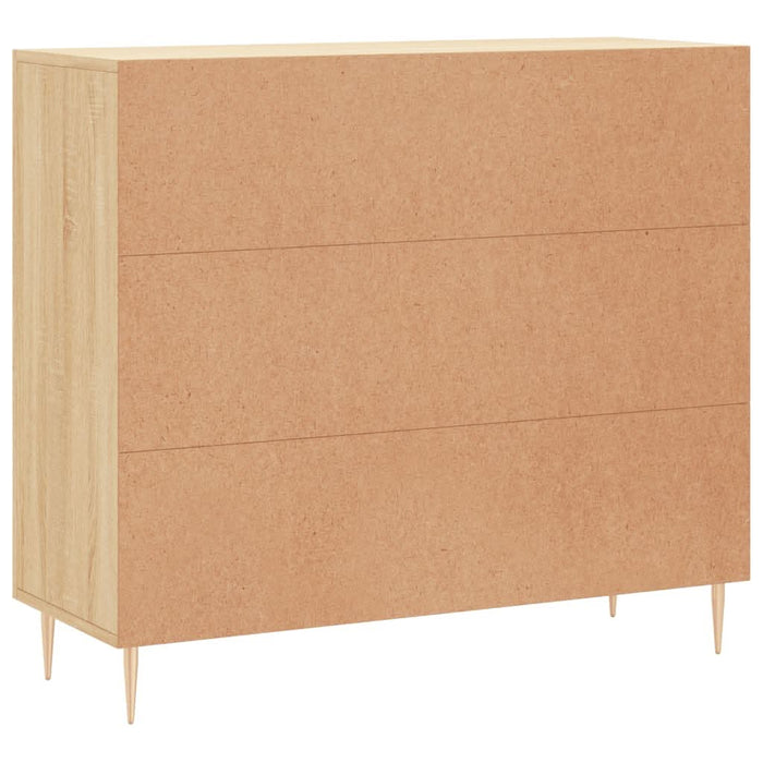 Dulap, stejar sonoma, 90x34x80 cm, lemn compozit - WALTI WALTI