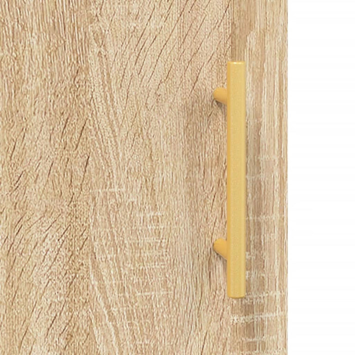 Dulap, stejar sonoma, 90x34x80 cm, lemn compozit - WALTI WALTI