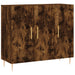 Dulap, stejar fumuriu, 90x34x80 cm, lemn compozit - WALTI WALTI