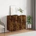 Dulap, stejar fumuriu, 90x34x80 cm, lemn compozit - WALTI WALTI