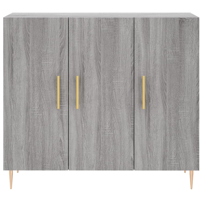 Dulap, gri sonoma, 90x34x80 cm, lemn compozit WALTI