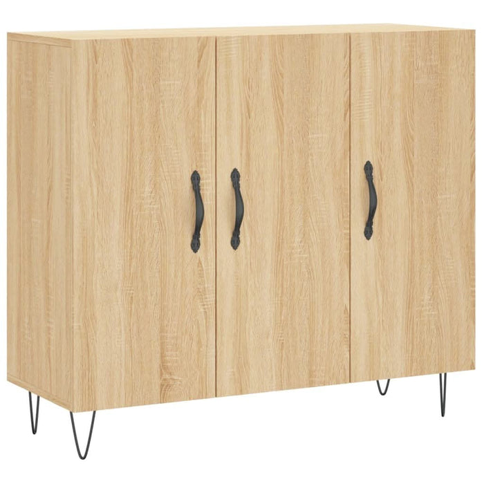 Dulap, stejar sonoma, 90x34x80 cm, lemn compozit - WALTI WALTI