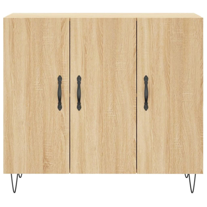 Dulap, stejar sonoma, 90x34x80 cm, lemn compozit - WALTI WALTI