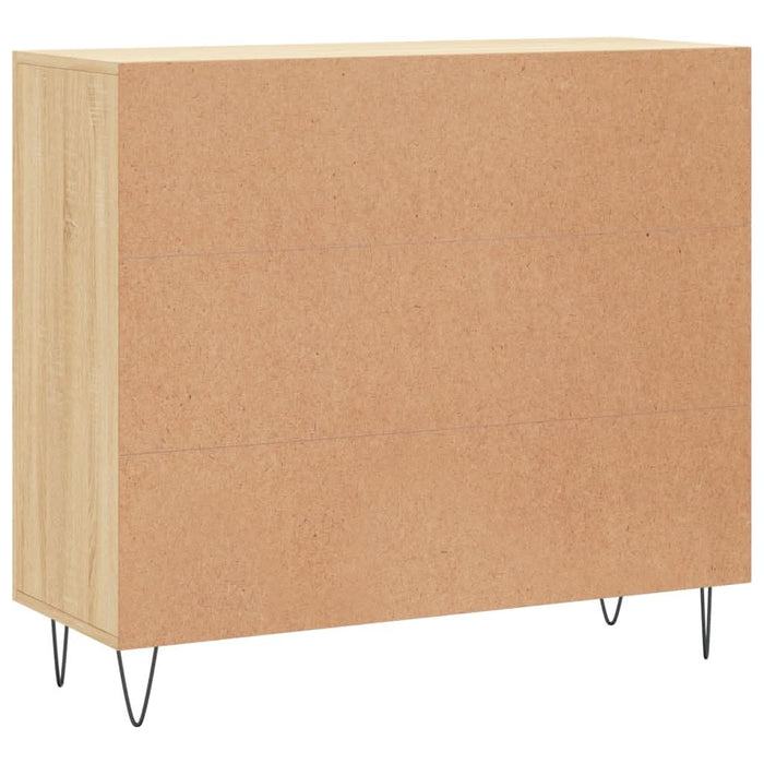Dulap, stejar sonoma, 90x34x80 cm, lemn compozit - WALTI WALTI