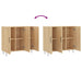 Dulap, stejar sonoma, 90x34x80 cm, lemn compozit - WALTI WALTI
