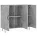 Dulap, gri beton, 90x34x80 cm, lemn compozit - WALTI WALTI