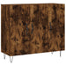 Dulap, stejar fumuriu, 90x34x80 cm, lemn compozit - WALTI WALTI