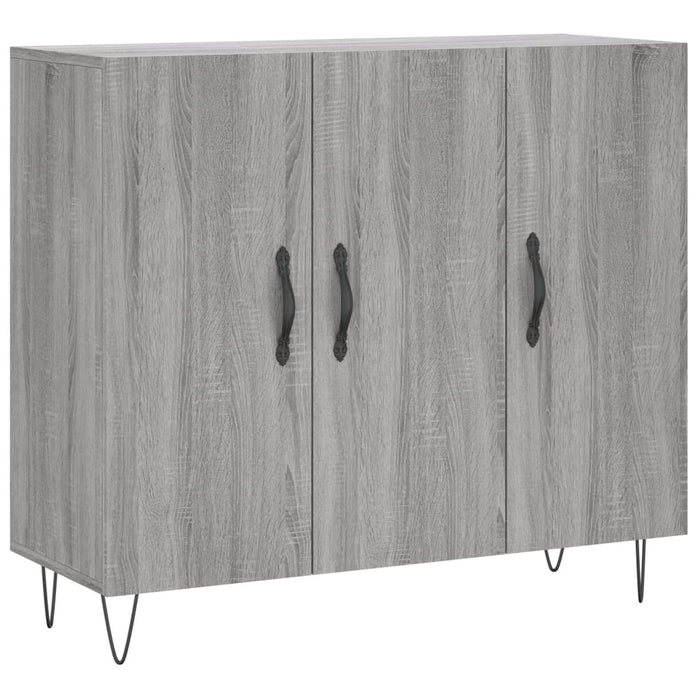 Dulap, gri sonoma, 90x34x80 cm, lemn compozit - WALTI WALTI