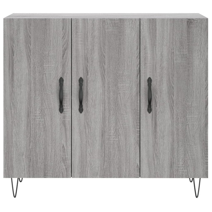 Dulap, gri sonoma, 90x34x80 cm, lemn compozit - WALTI WALTI