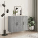 Dulap, gri sonoma, 90x34x80 cm, lemn compozit - WALTI WALTI