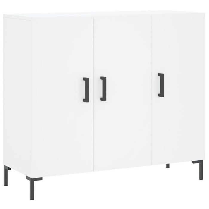 Dulap, alb, 90x34x80 cm, lemn compozit - WALTI WALTI
