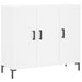Dulap, alb, 90x34x80 cm, lemn compozit - WALTI WALTI
