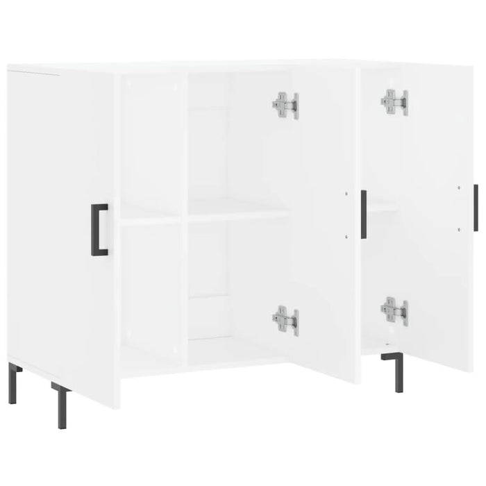 Dulap, alb, 90x34x80 cm, lemn compozit - WALTI WALTI