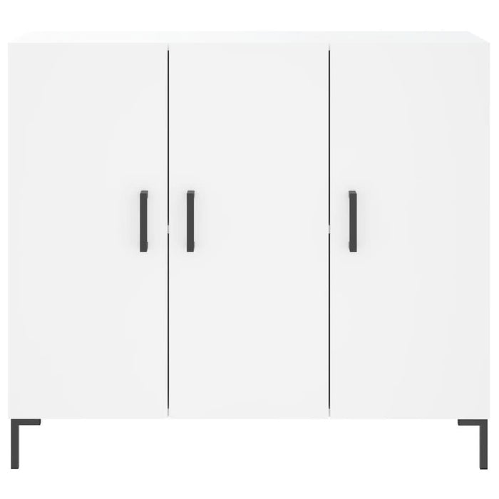 Dulap, alb, 90x34x80 cm, lemn compozit - WALTI WALTI