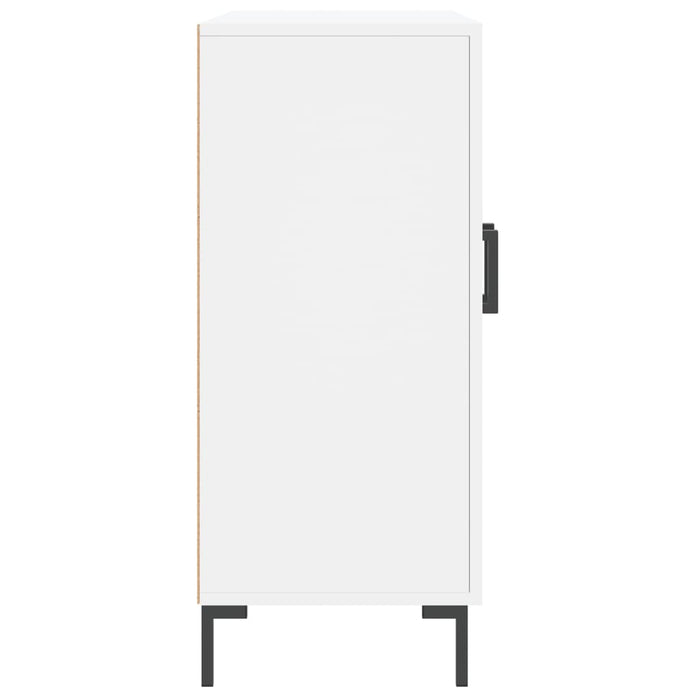 Dulap, alb, 90x34x80 cm, lemn compozit - WALTI WALTI
