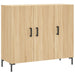 Dulap, stejar sonoma, 90x34x80 cm, lemn compozit - WALTI WALTI