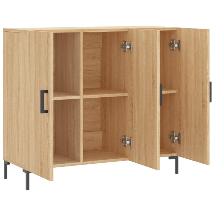 Dulap, stejar sonoma, 90x34x80 cm, lemn compozit - WALTI WALTI
