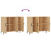 Dulap, stejar sonoma, 90x34x80 cm, lemn compozit - WALTI WALTI